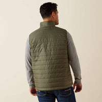 ARIAT MENS REBAR CORDURA RIPSTOP LIGHTWEIGHTED INSULATED VEST - BEETLE