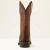 ARIAT WOMENS ROUNDUP STRETCHFIT WIDE SQUARE TOE WESTERN BOOT