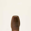 ARIAT WOMENS ROUNDUP STRETCHFIT WIDE SQUARE TOE WESTERN BOOT