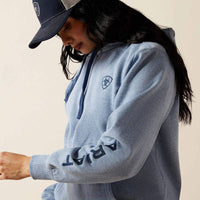 Ariat Womens Ariat Logo 2.0 Hoodie - Vintage Indigo