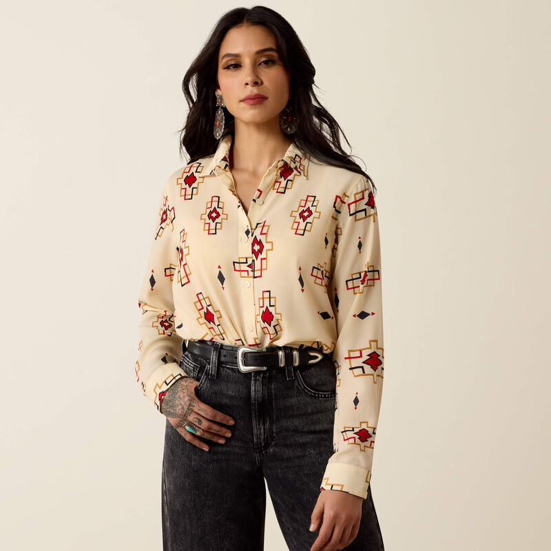 Ariat Womens Homestyle Shirt - Mosaic Southwest