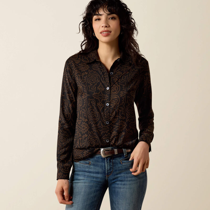Ariat Womens Homestyle Shirt - Boot Scootin