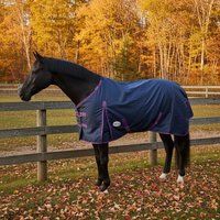 Nordic Star Turnout - 1200D - 100G - Detach-A-Neck - Navy/Plum