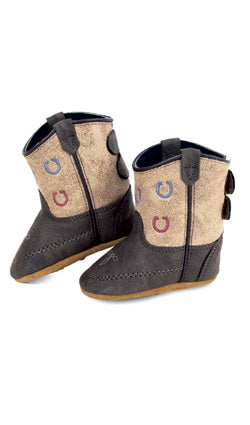 Old West Poppets Brown Horseshoes