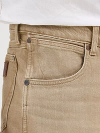 Wrangler Mens Retro® Slim Fit Straight Leg Jean - Saddle