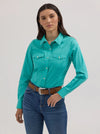 WRANGLER WOMENS WESTERN BUTTON DOWN SHIRT