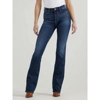 WRANGLER WOMENS BESPOKE HIGH RISE BOOT CUT JEAN - LACEY