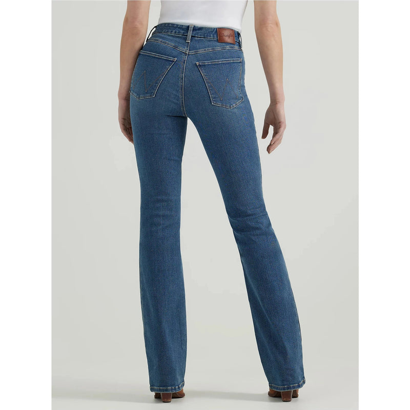 WRANGLER WOMENS BESPOKE HIGH RISE BOOTCUT JEAN - ADA