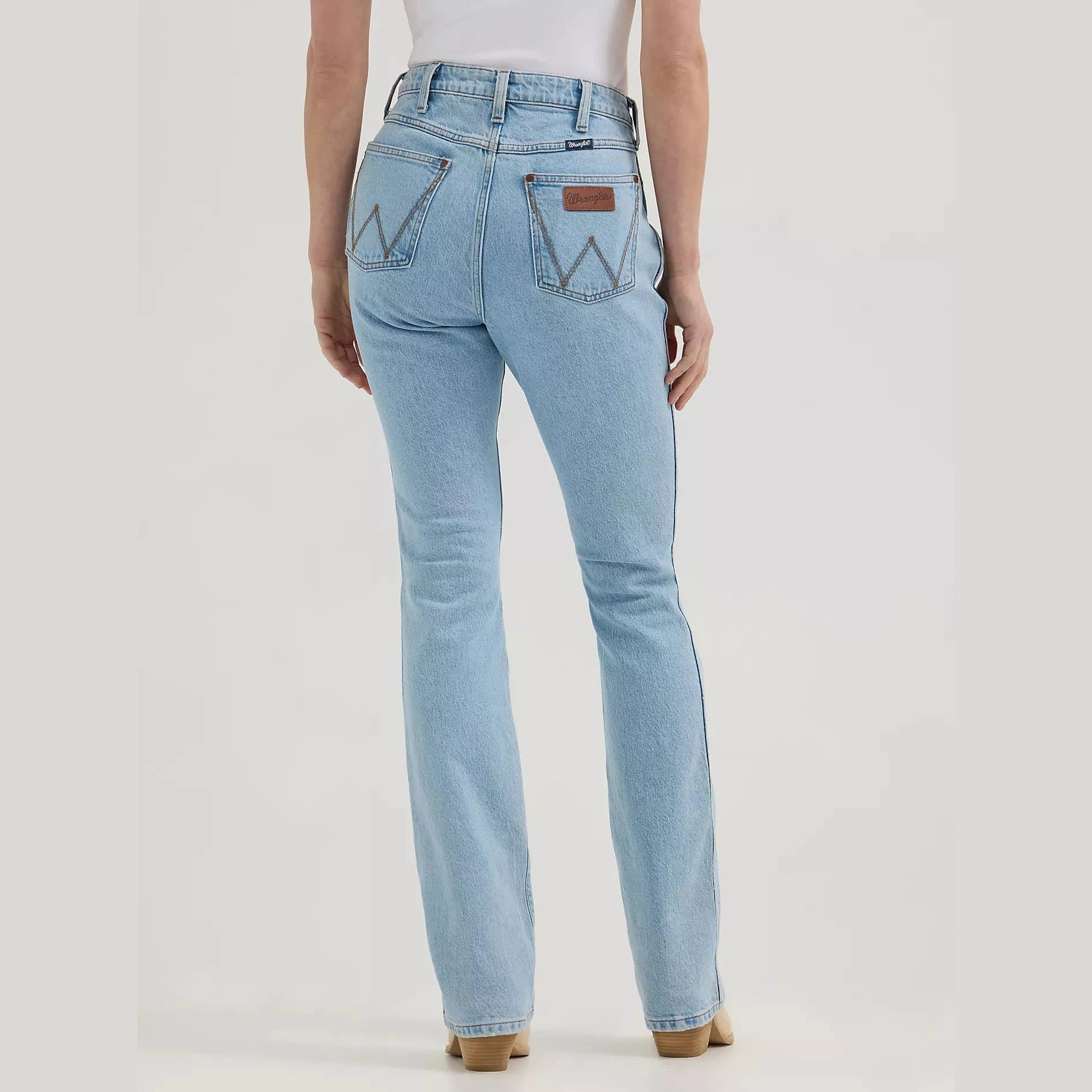 WRANGLER BASKETS BAILEY RÉTRO TAILLE HAUTE POUR FEMME - LILA 