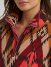Wrangler Womens Retro 1/4 Zi[p Sherpa Pullover