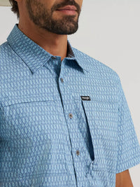 Wrangler All Terrain Gear Men's Hike Shirt - Ombre Blue