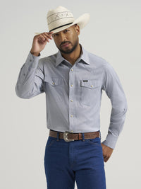 Wrangler Mens All Terrain Gear Drover Utility Shirt - Bering Sea