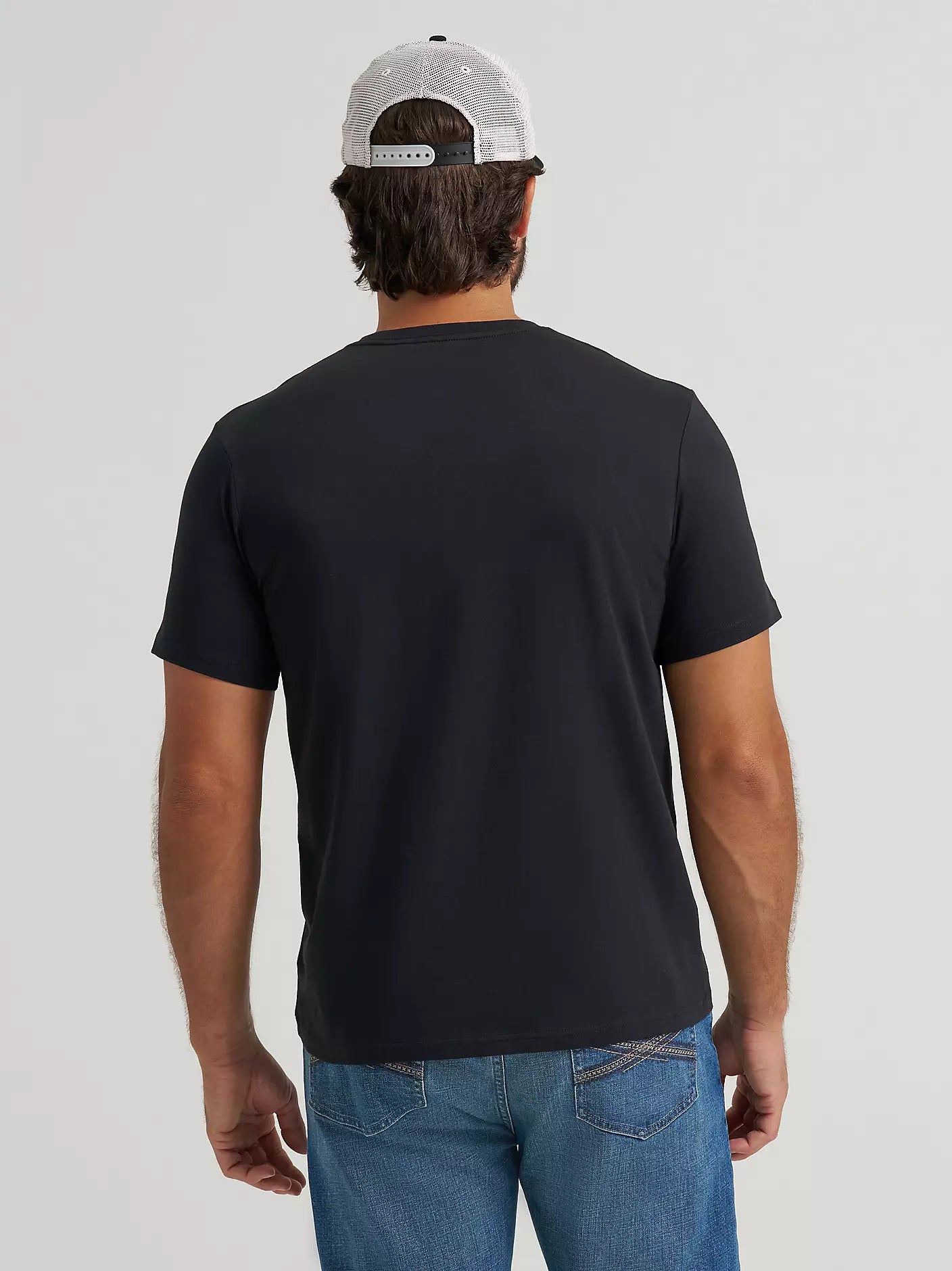 Wrangler Mens Sepia Cowboy Graphic T-Shirt