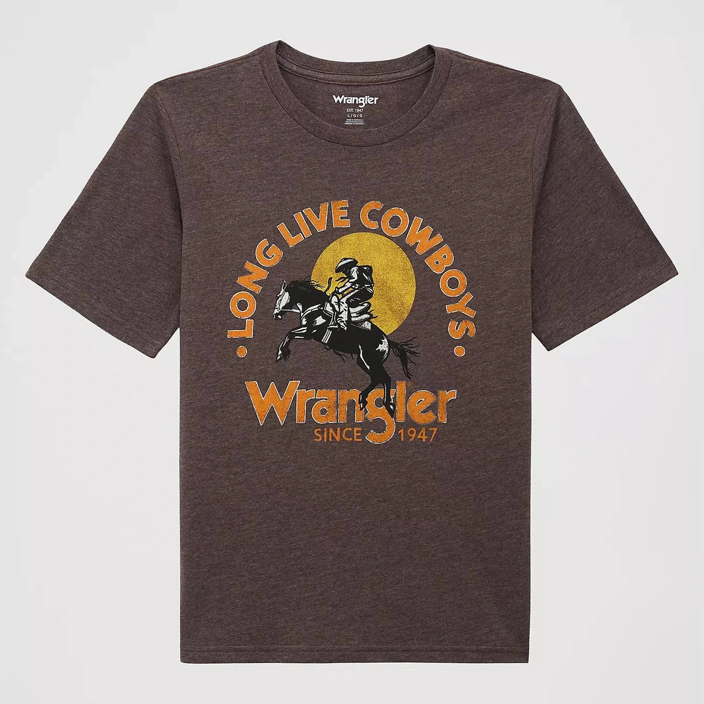 Wrangler Boys Hootin N Hollerin Dual Graphic T-Shirt