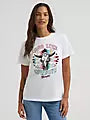 Wrangler Womens Aztec Steerhead Reg Fit Graphic Tee