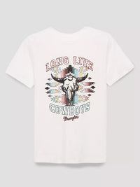 Wrangler Womens Aztec Steerhead Reg Fit Graphic Tee