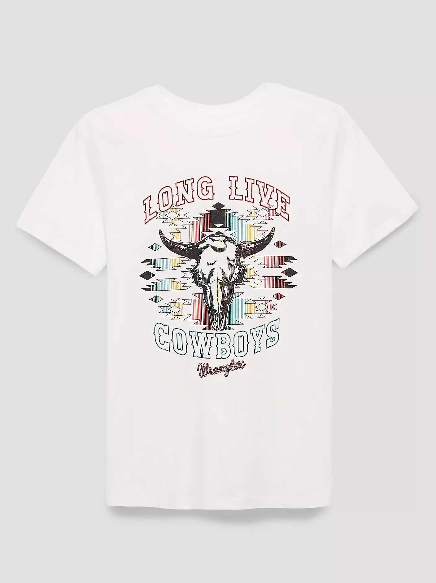 Wrangler Womens Aztec Steerhead Reg Fit Graphic Tee