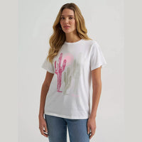 Wrangler Womensd Saguaro Sun Reg Fit Graphic Tee