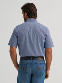 Wrangler Mens 20X® Competition Advanced Comfort Short Sleeve Western Snap Shirt