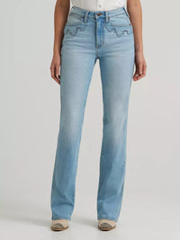 Wrangler Womens Retro® Bailey High Rise Embellished Bootcut Jean - Aubrielle