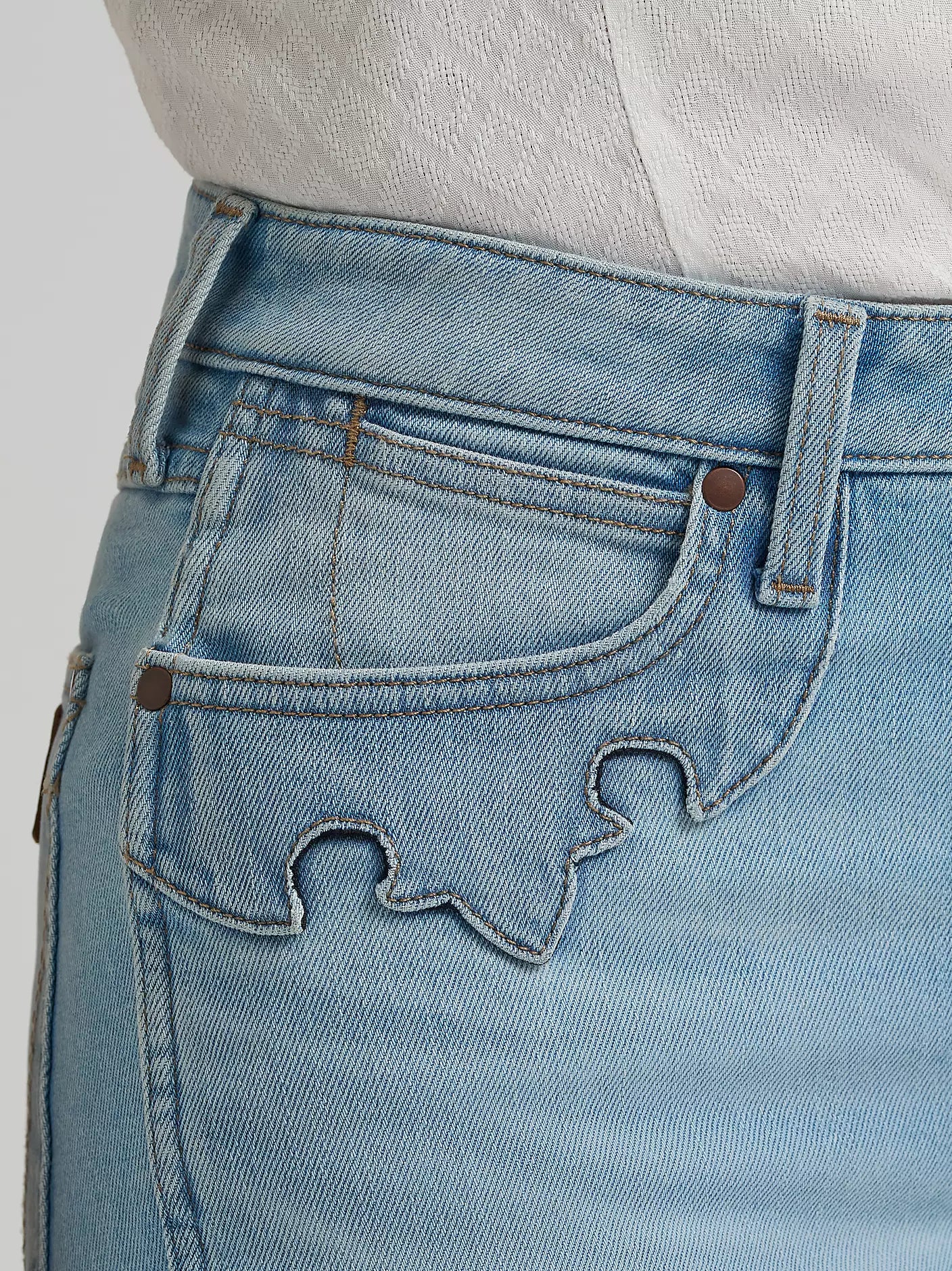 Wrangler Womens Retro® Bailey High Rise Embellished Bootcut Jean - Aubrielle