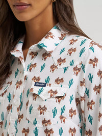 Wrangler Womens Aria Performance Shirt