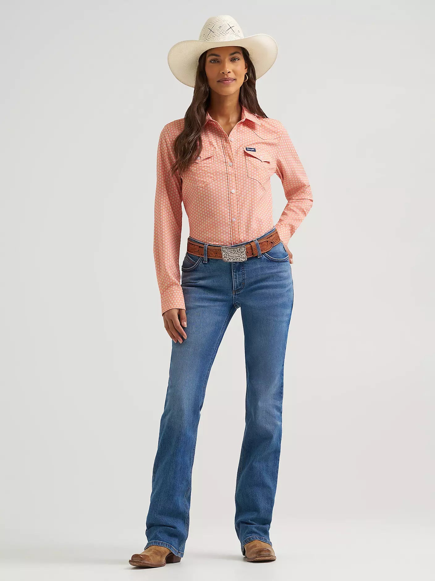 Wrangler Womens Aria Performance Shirt