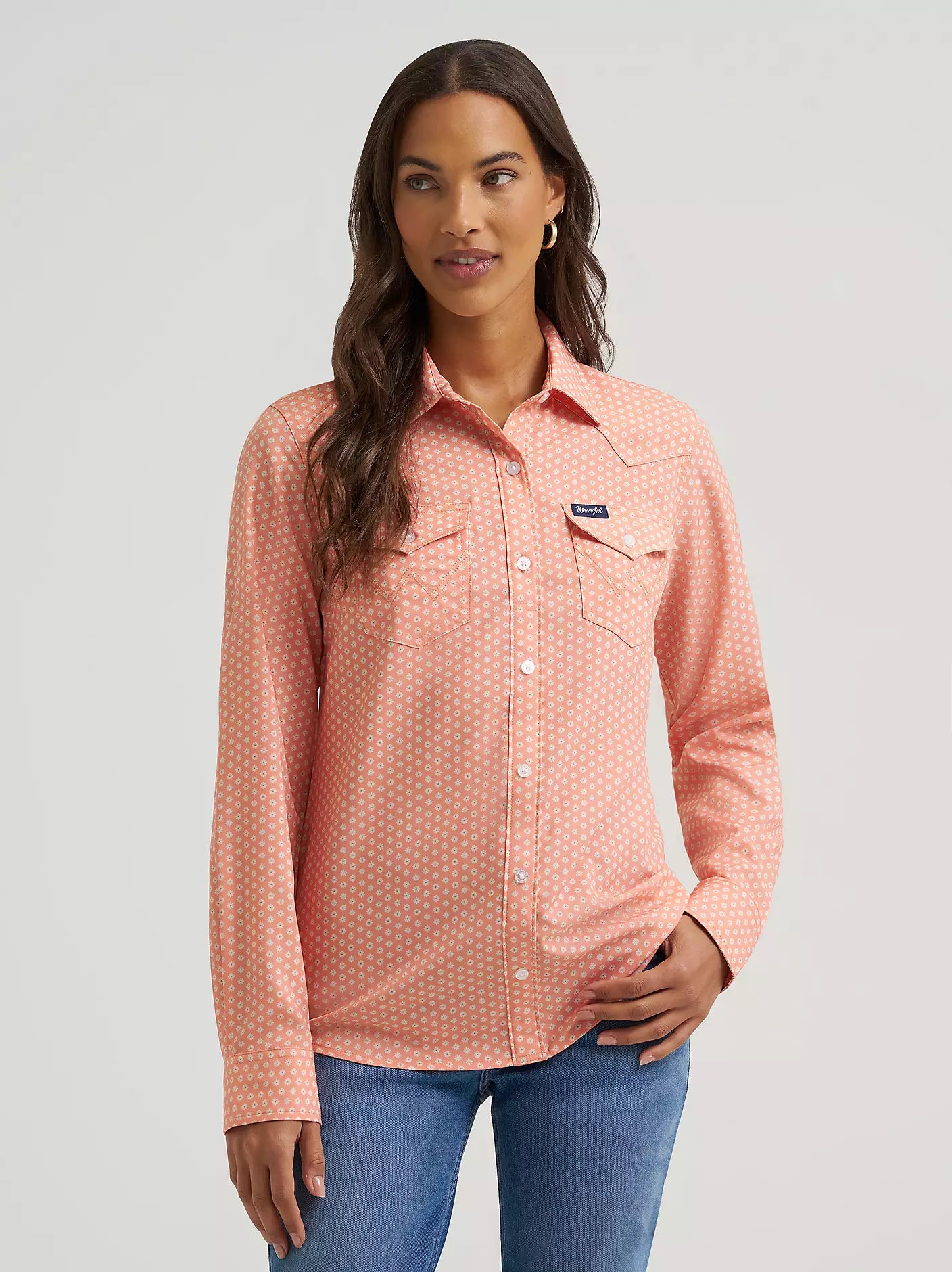 Wrangler Womens Aria Performance Shirt