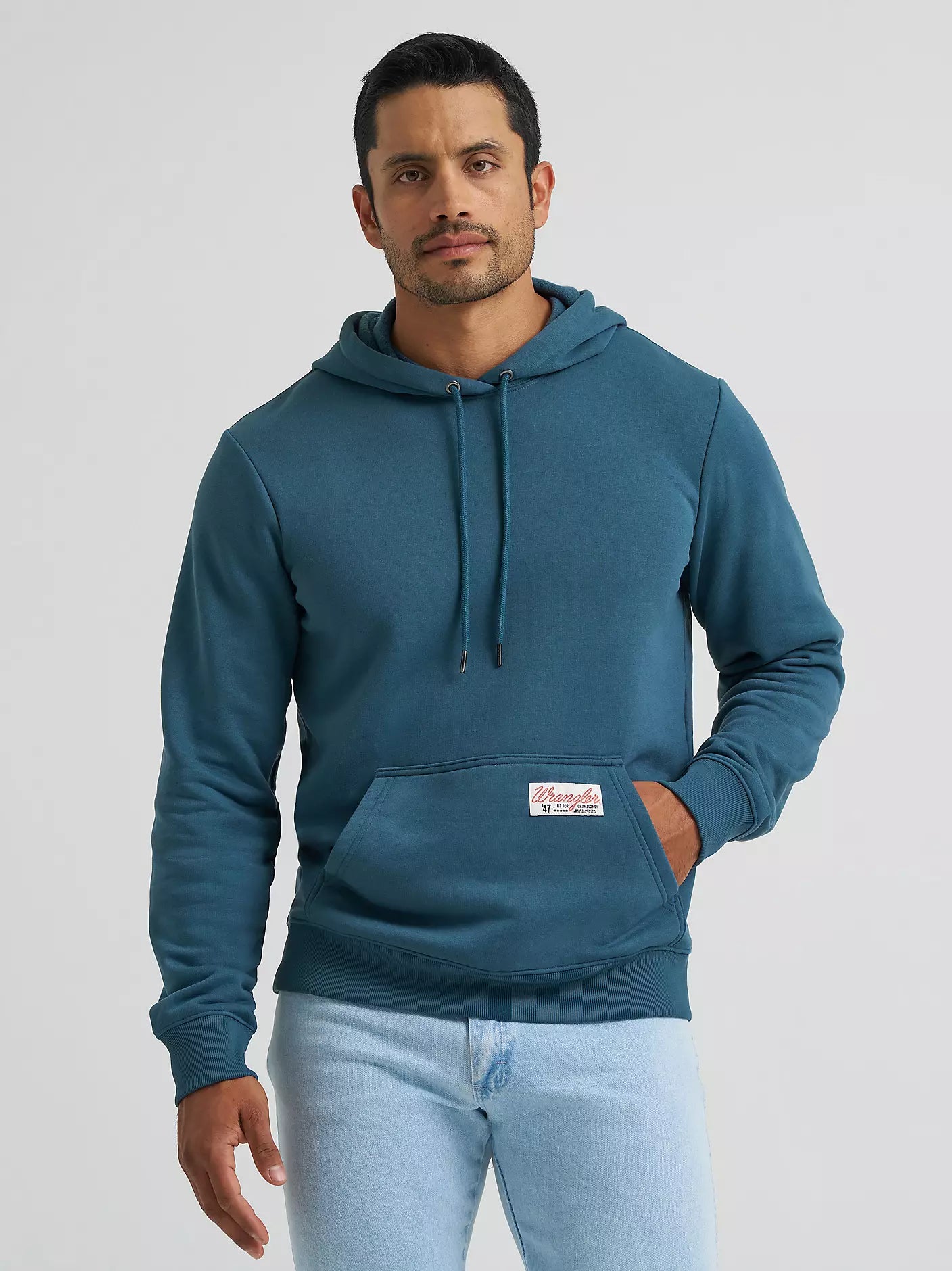 Wrangler Mens Fit For Champions Pullover Hoodie - Stargazer