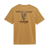 Wrangler Graphic Short Sleeve T-Shirt - Regular Fit - Curry Heather