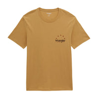 Wrangler Graphic Short Sleeve T-Shirt - Regular Fit - Curry Heather