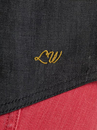 Wrangler Lainey Wilson x Wrangler Black Denim Sleeveless Shirt