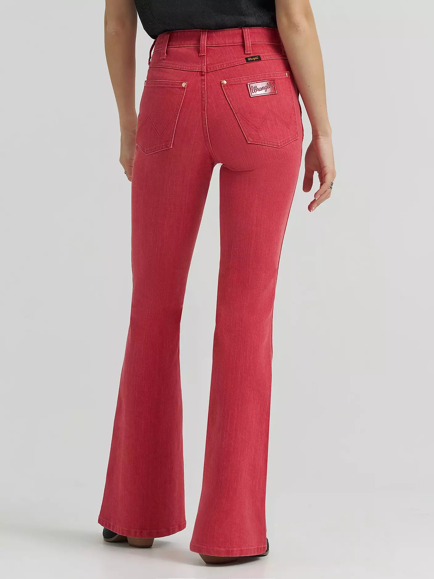 Wrangler Lainey Wilson x Wrangler Red Flare Jeans