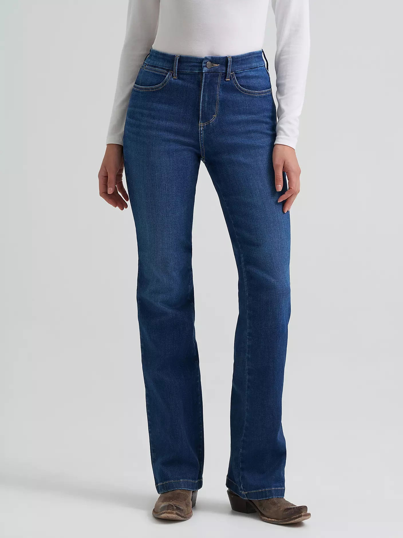 Wrangler Womens Bespoke High Rise Bootcut Jean - Destiny