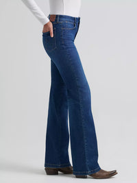 Wrangler Womens Bespoke High Rise Bootcut Jean - Destiny