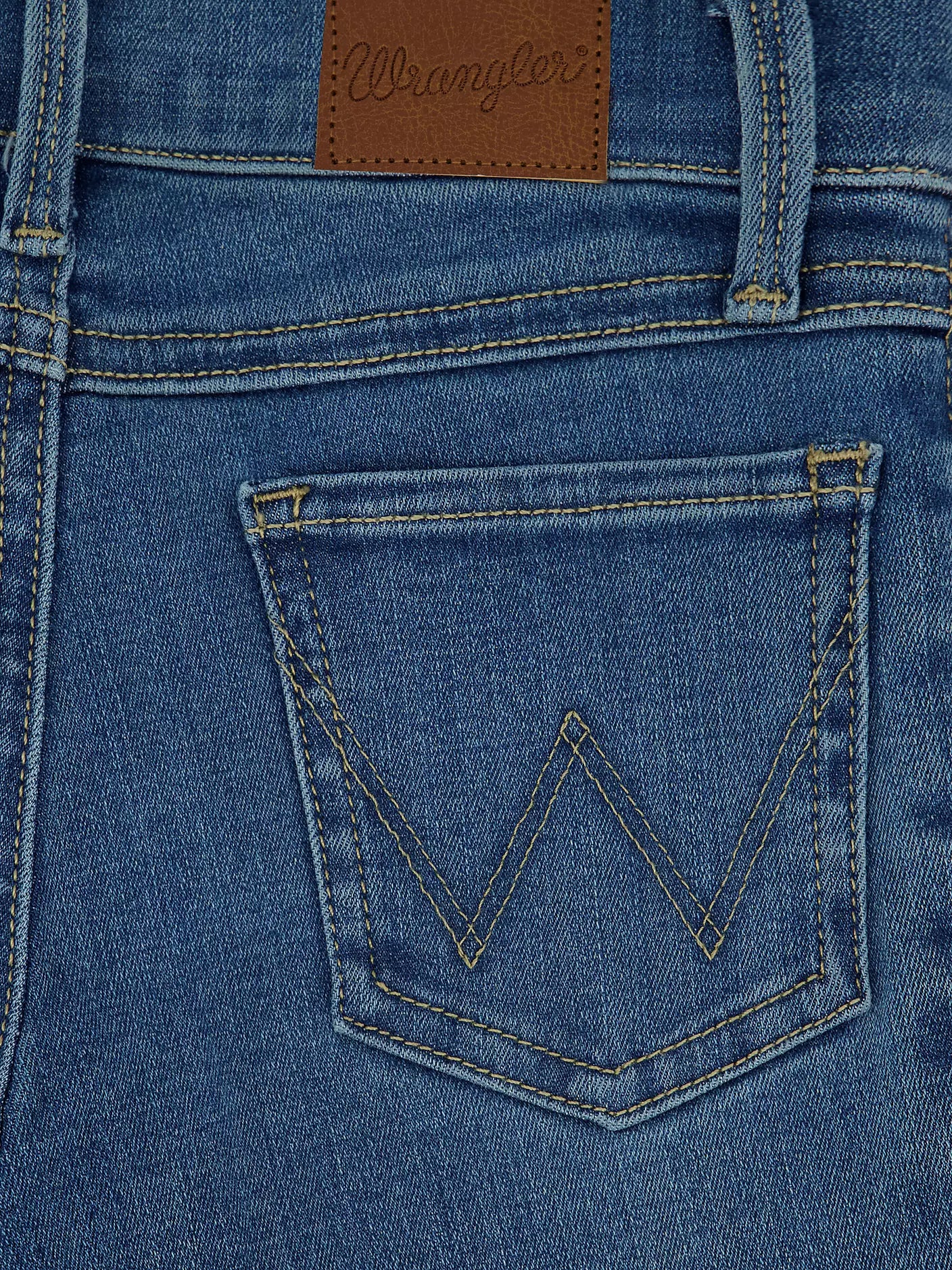 Wrangler Girls Bespoke Boot Cut Jean - Light Wash