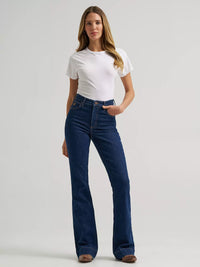 Wrangler Womens Bell High Rise Bell Trouser Wrangler Riding Jean - Emerie