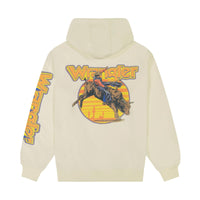 Wrangler Mens Western Hoodie - Regular Fit - Antique White