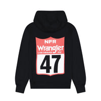 Wrangler Mens Western Hoodie - Regular Fit - Black Beauty