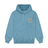Wrangler Mens  Western Hoodie - Regular Fit - Adriatic Blue