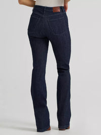 Wrangler Womens BESPOKE Pintuck Bootcut Jean - Camryn