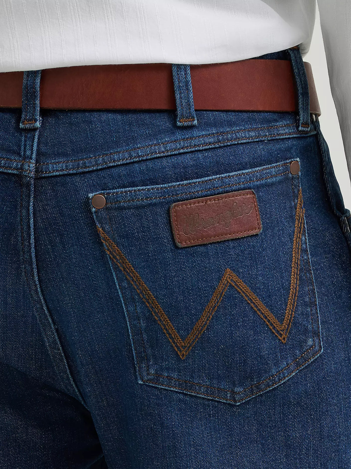 Wrangler Mens Retro Slim Fit Straight Leg Jean - Ridge