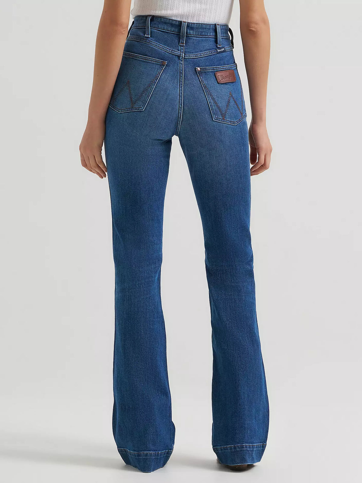 Wrangler WomensRetro Bailey High Rise Trouser Jean - Georgina