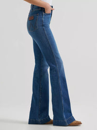 Wrangler WomensRetro Bailey High Rise Trouser Jean - Georgina