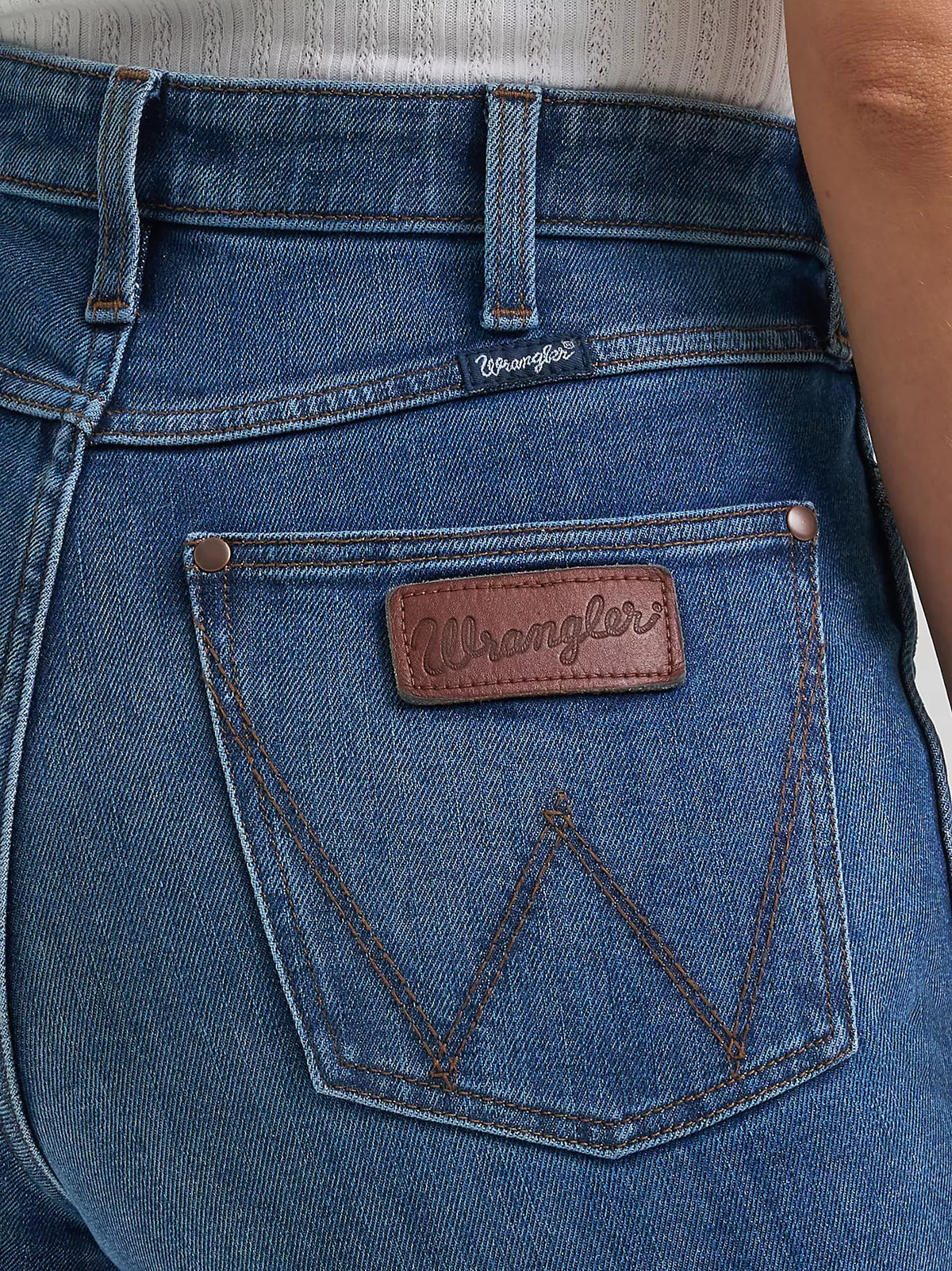 Wrangler WomensRetro Bailey High Rise Trouser Jean - Georgina