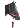 FLEECE NOSE NYLON BREAKAWAY HALTER WITH LEAD