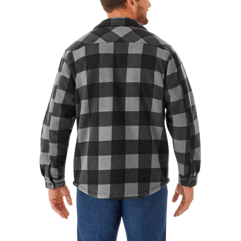 MENS SHERPA LINED SHACKET