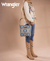 WRANGLER DUAL SIDED PRINT CANVAS SHOULDER BAG