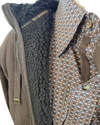 BUSHMAN JACKET WITH FLEECE LINING - BROWN