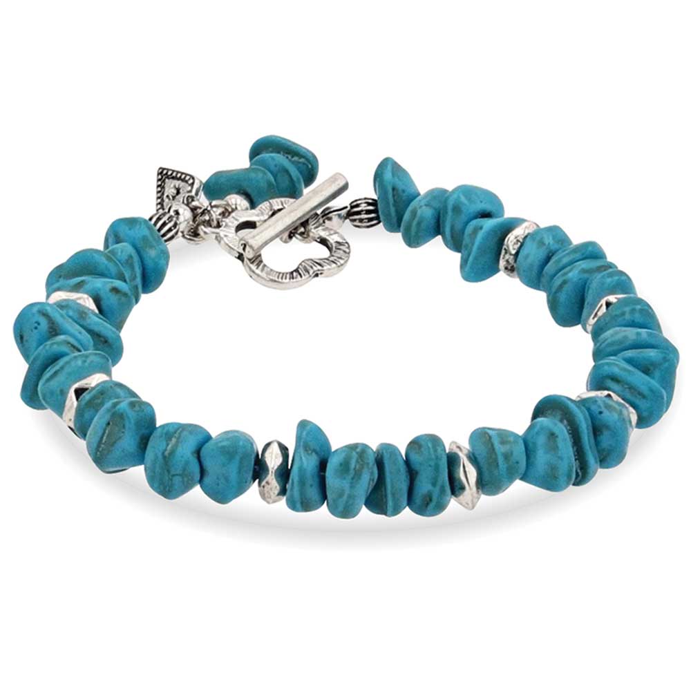 MONTANA ATTITUDED BRACELET - FOREVER BLUE TURQUOISE